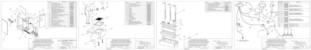 Diagram Diagram and Parts List for COT2000  Hamilton Beach Beverage Dispenser